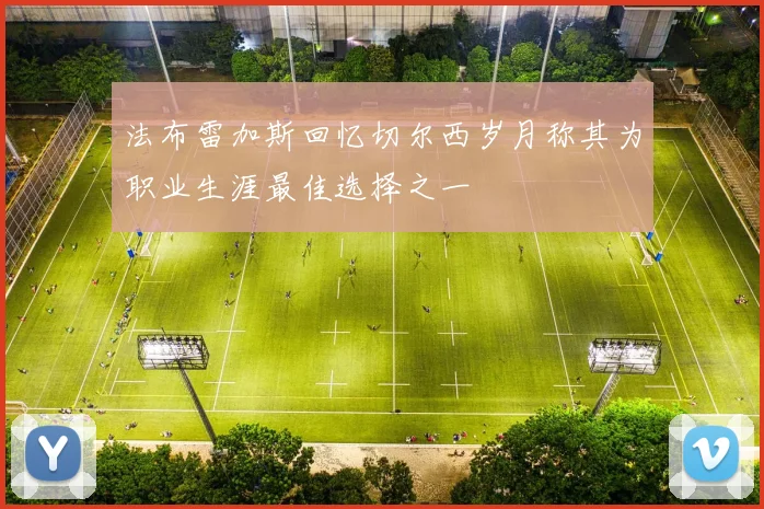 法布雷加斯回忆切尔西岁月称其为职业生涯最佳选择之一