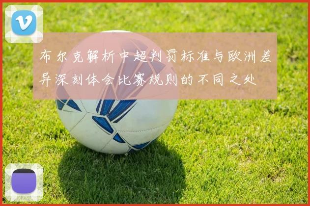 布尔克解析中超判罚标准与欧洲差异深刻体会比赛规则的不同之处